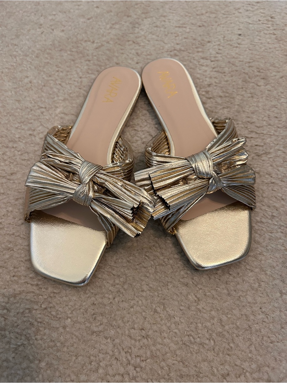 Gold Sandals